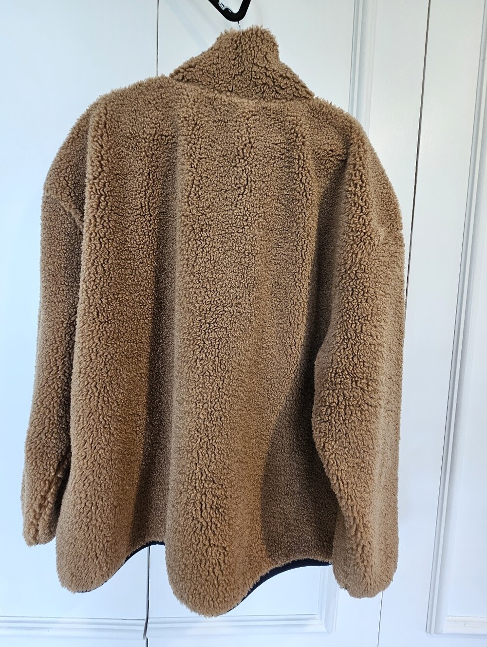 Like-New Men's UGG UGGbraid (?) Half-Zip Teddy Fleece Pullover (Size XXL) - Picture 8 of 10
